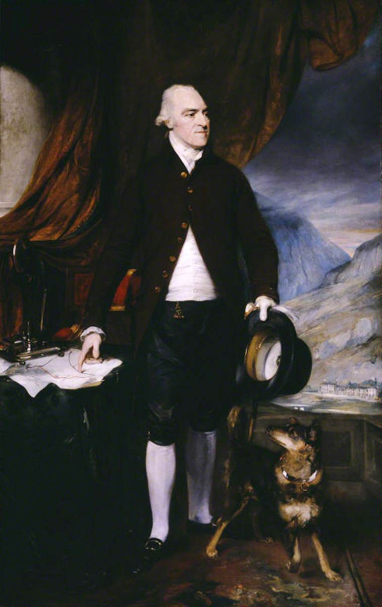 Richard Pennant (1737?–1808), 1st Baron Penrhyn of Penrhyn, and His Dog 'Crab'