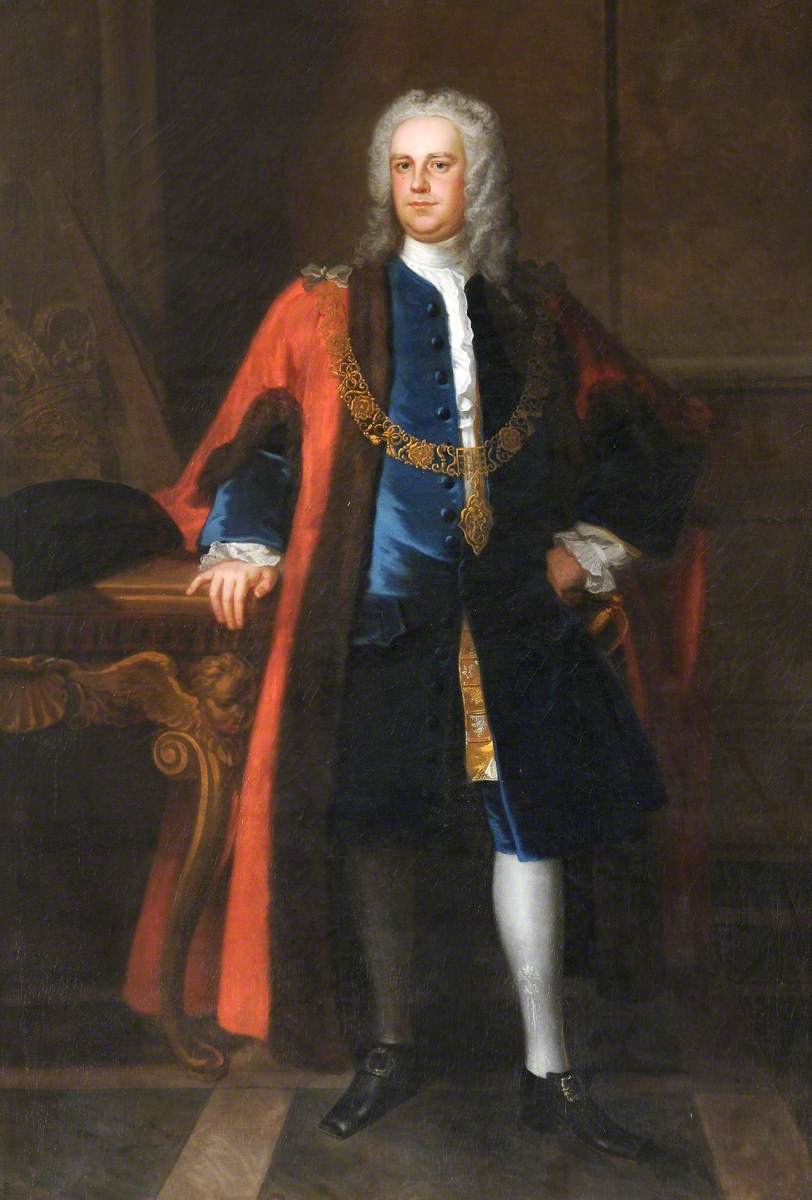 Sir Samuel Pennant (1709–1750), as Lord Mayor of London