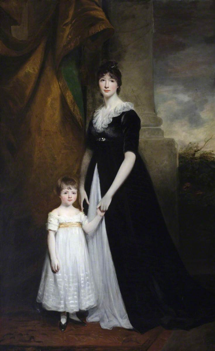 Lady Caroline Villiers (1774–1835), Lady Paget, Later Duchess of Argyll, with Her Eldest Son Henry (1797–1869), Later 2nd Marquess of Anglesey