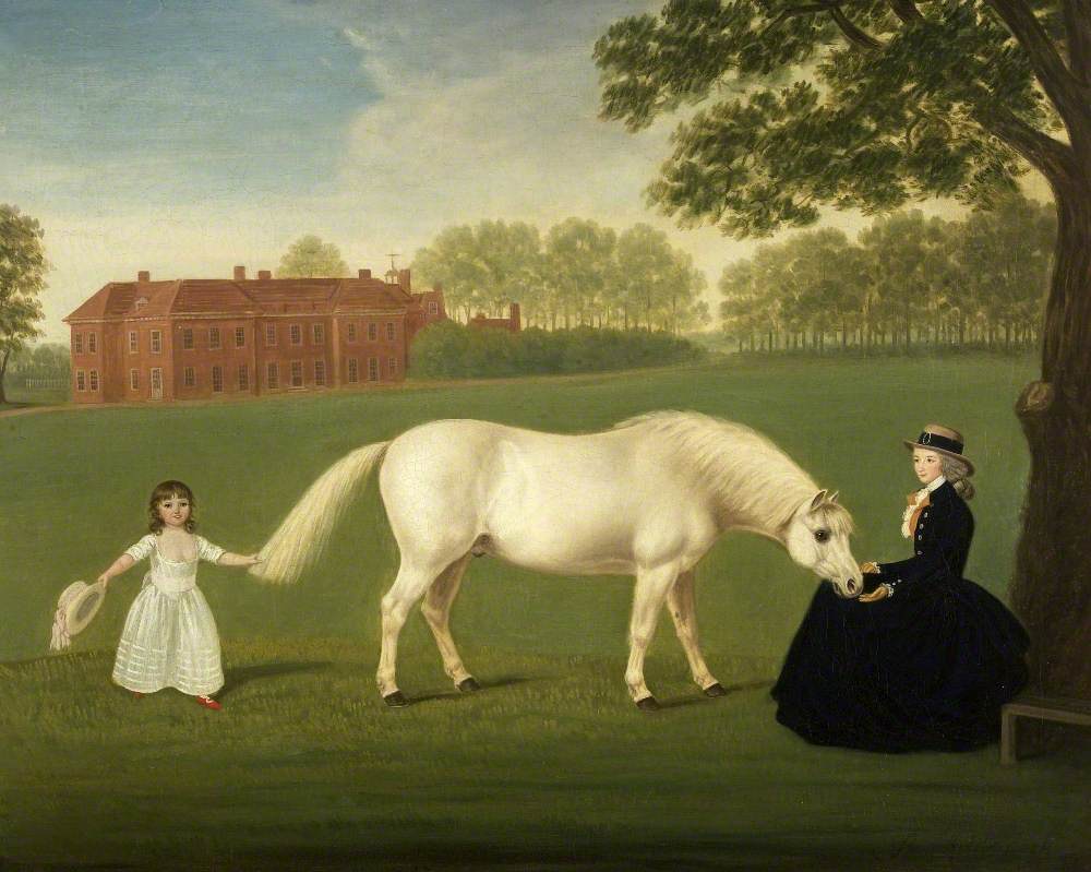 Mary Curzon (1760–1804), Lady Stawell and Her Daughter, Mary Legge (1780–1864)