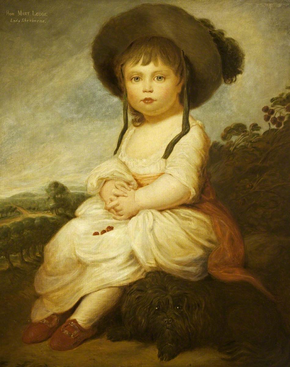 The Honourable Mary Bilson Legge (1780–1864), Later Lady Sherborne, as a Girl