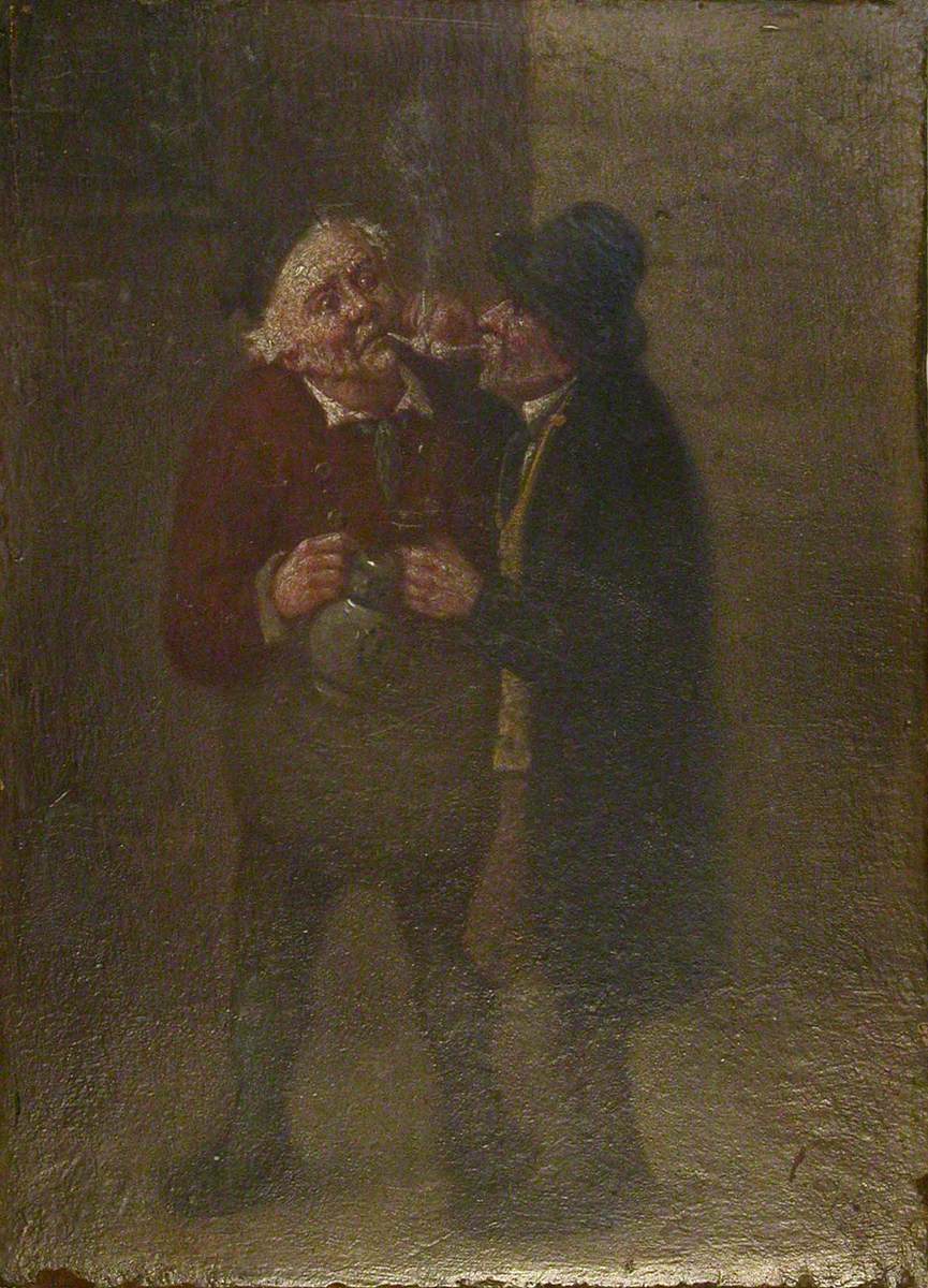 Two Men in a Tavern
