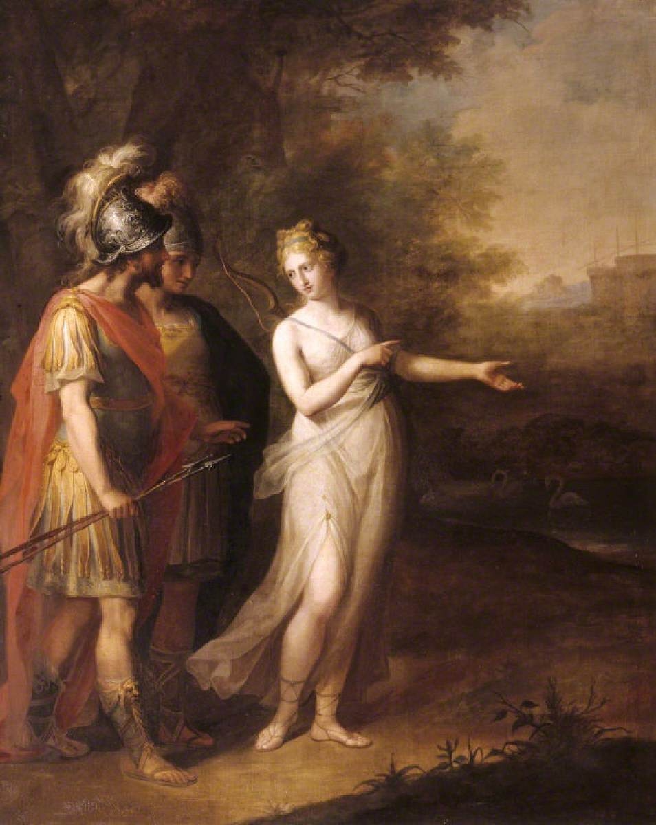 Venus Directing Aeneas and Achates to Carthage