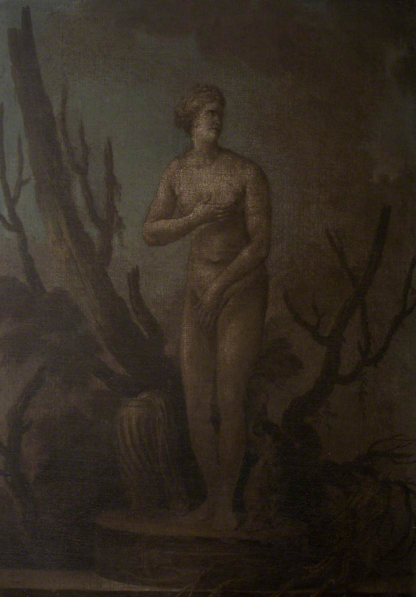 The Venus de' Medici among Dead Trees