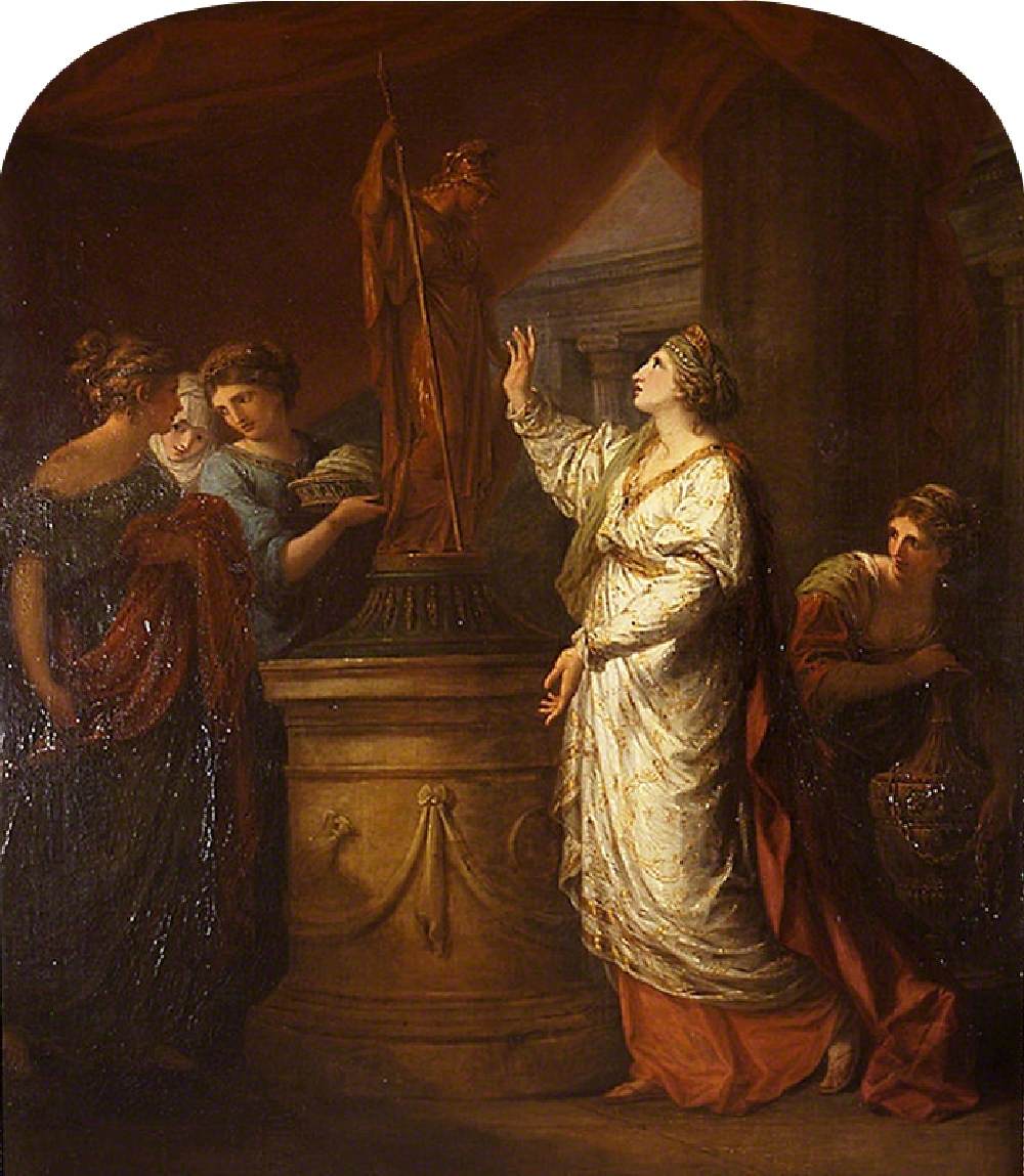 Odysseus And Penelope And Telemachus
