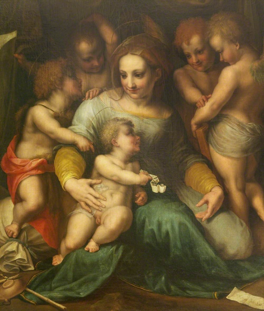 The Madonna and Child with the Infant Saint John the Baptist and Angels (The 'Madonna Corsini')