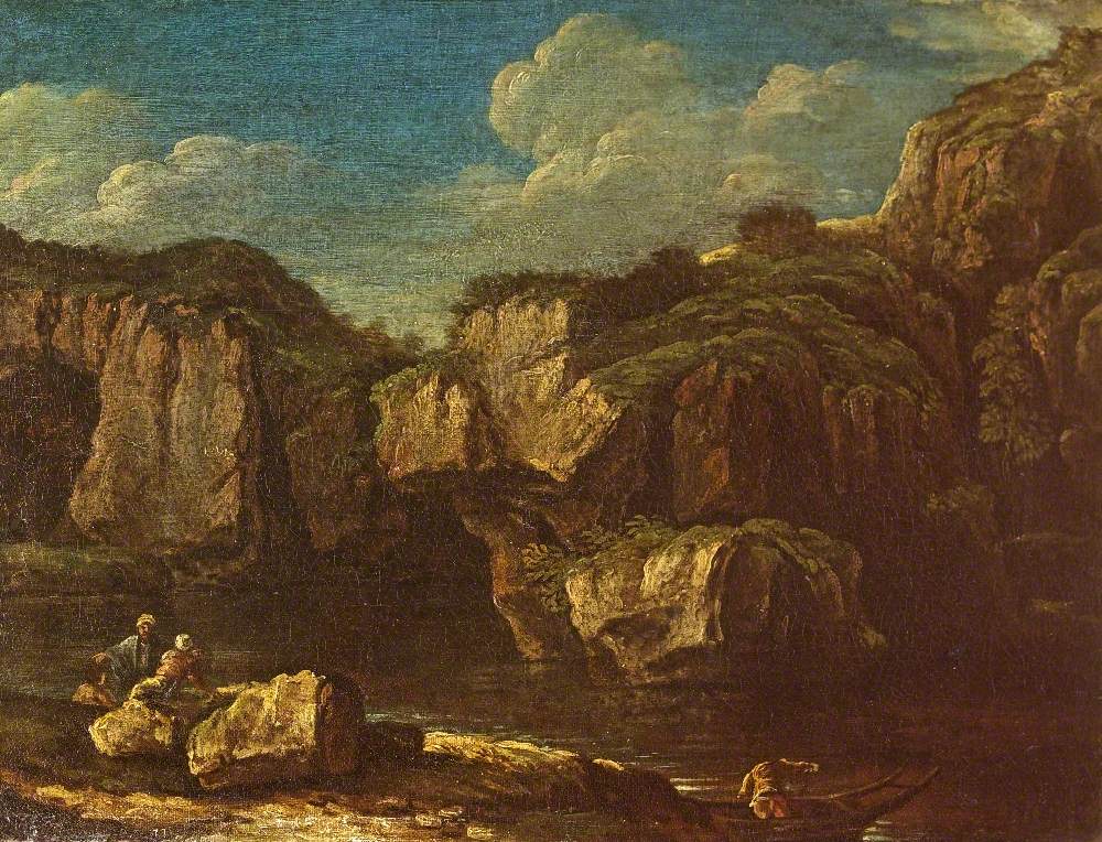 Landscape with Rocks and Water