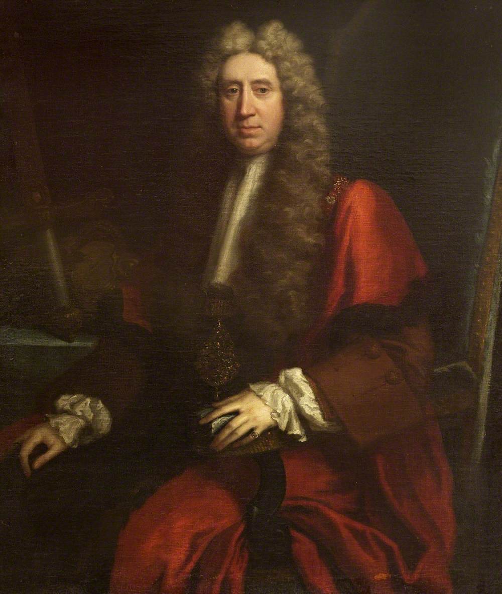 Sir Richard Hoare I (1648–1718), Kt, as Lord Mayor