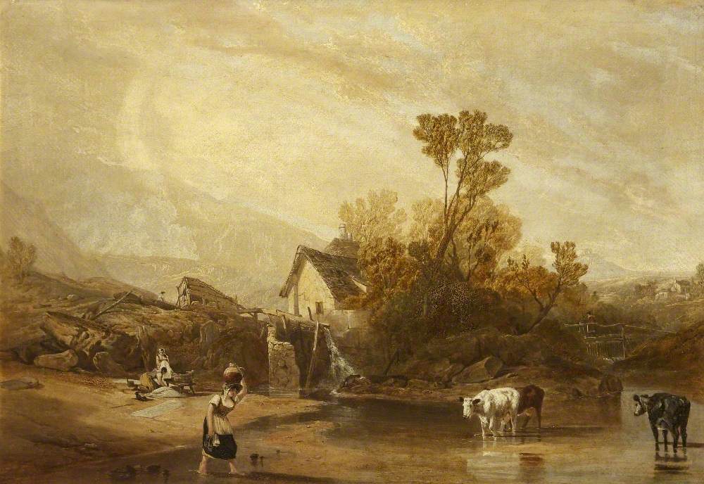 A Mill near Llangollen