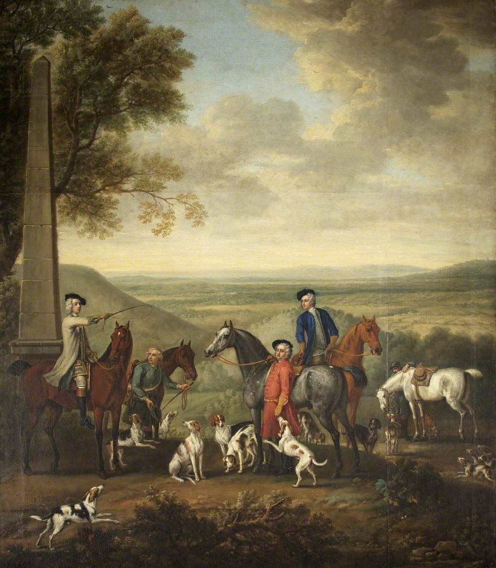 The Meet of a Hunt with Henry Hoare II (1705–1785)