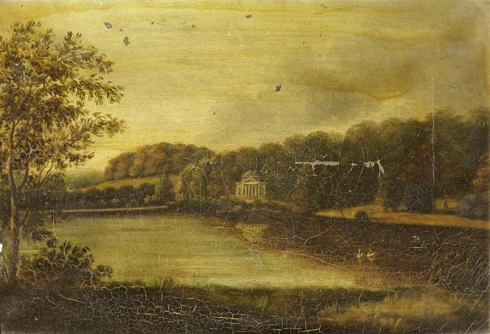 The Main Lake with the Pantheon, Stourhead