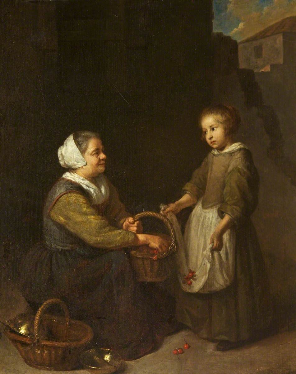 Cherry Woman with a Child