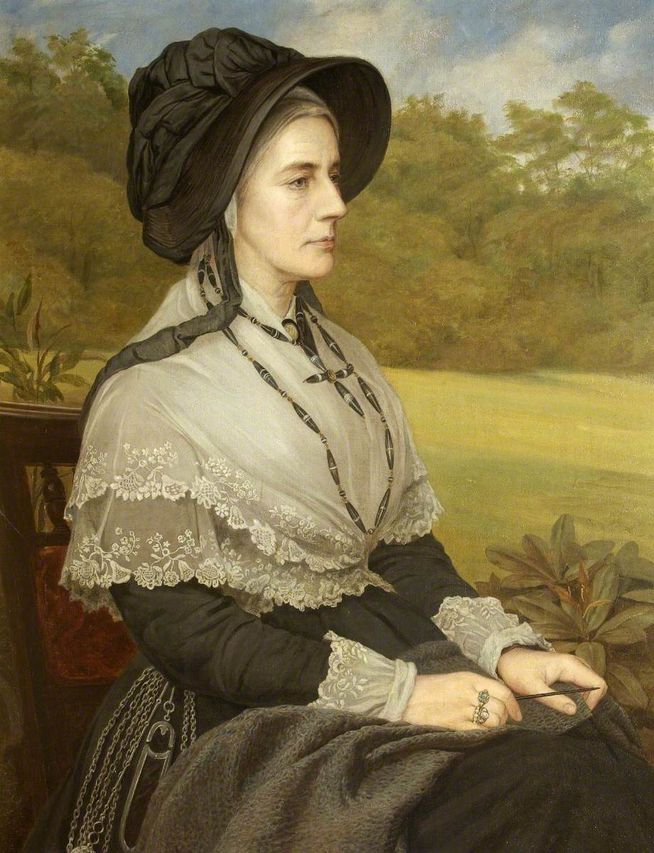 Matilda Blanche Crawley-Boevey (1817–1888), Mrs William Gibbs