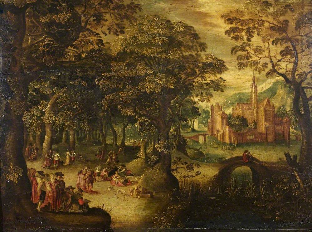 Landscape with a fête champêtre