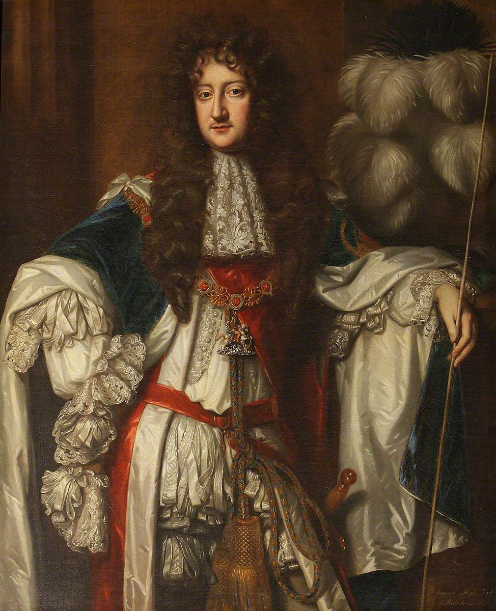 Laurence Hyde (1641–1711), 1st Earl of Rochester, in Garter Robes