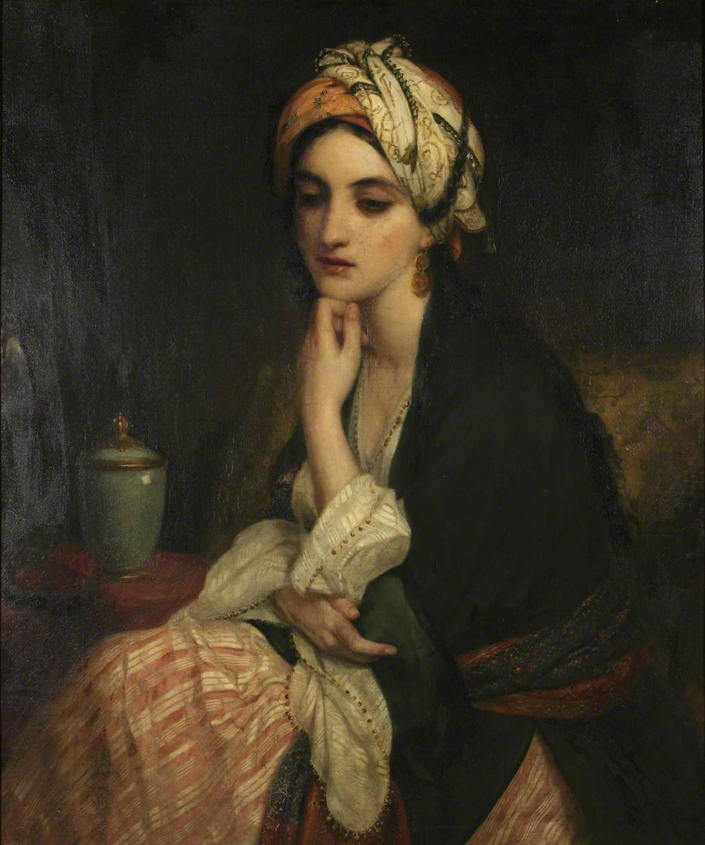 Lady in Persian Dress