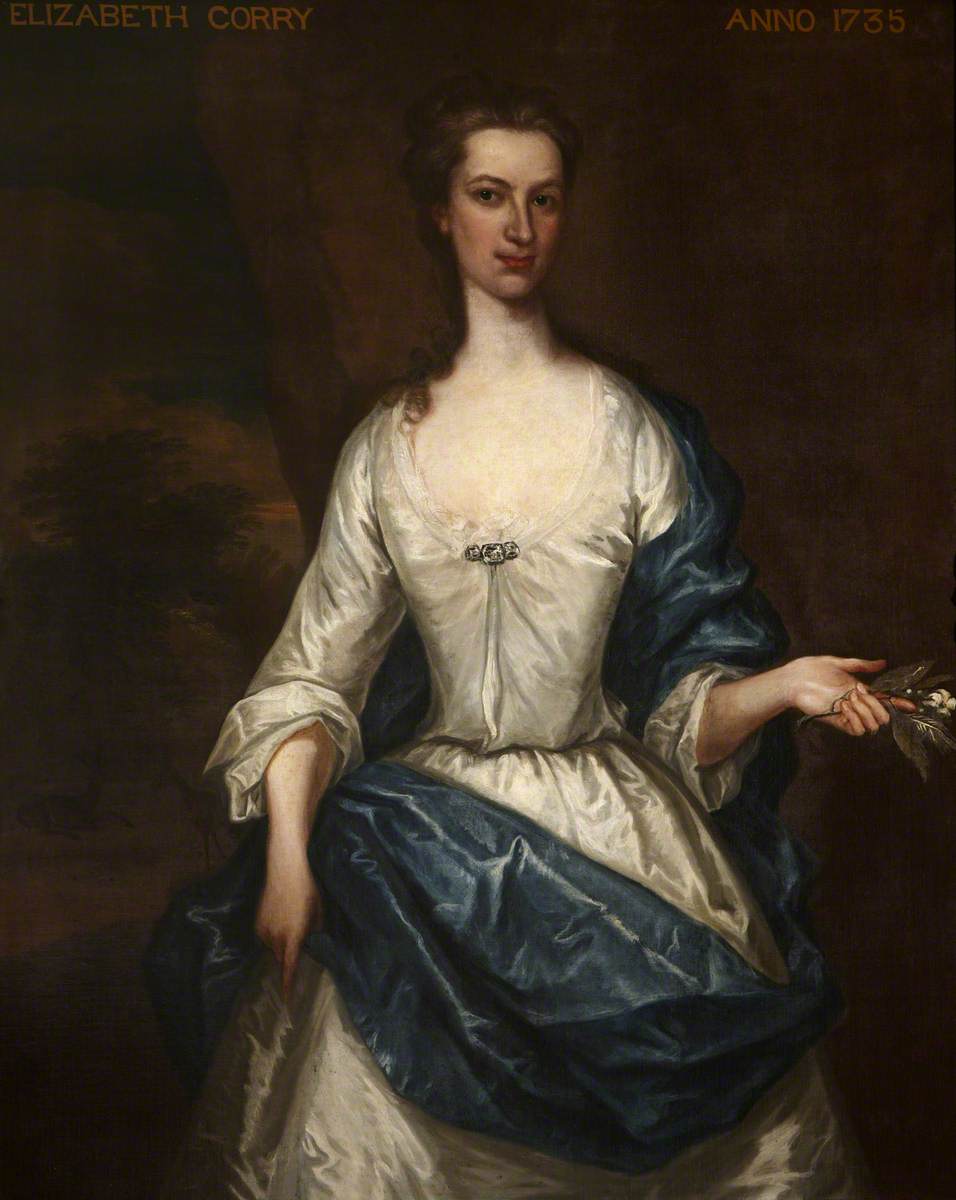 Elizabeth Corry (1715–1791) (?), Later Mrs Archibald Hamilton, and Finally Mrs James Leslie