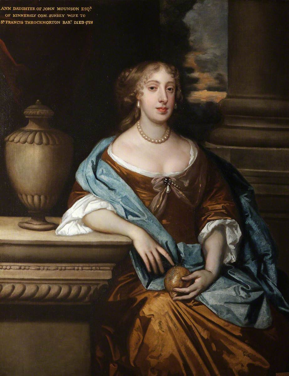 Anne Monson (d.1728), Lady Throckmorton