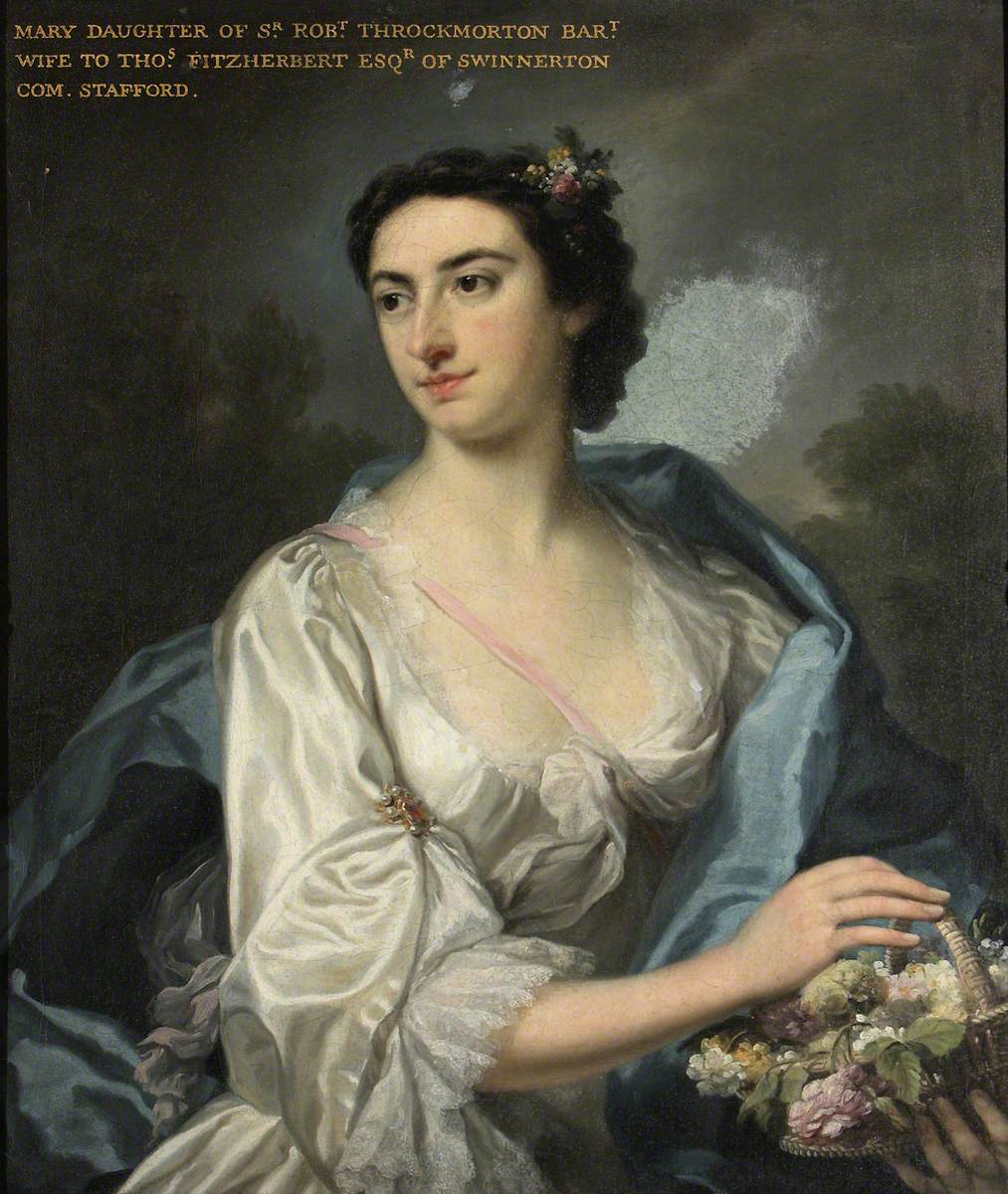 Mary Teresa Throckmorton, Mrs Thomas Fitzherbert 