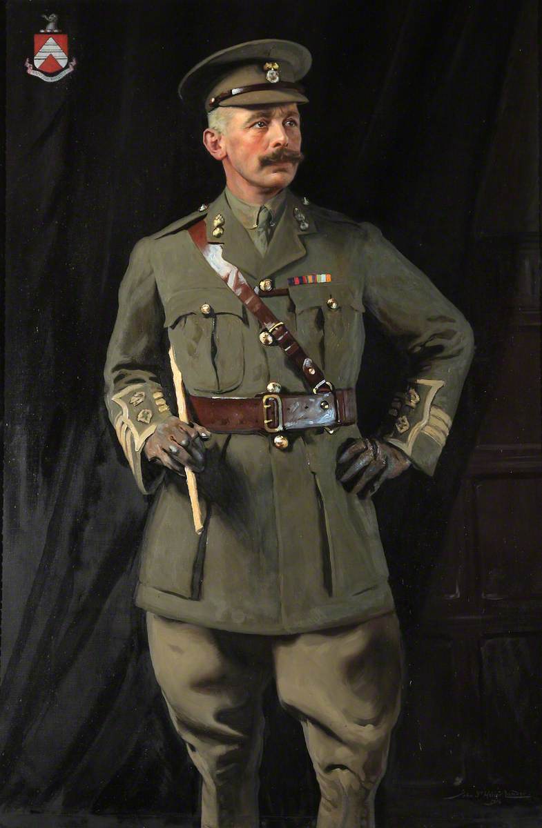 Lieutenant Colonel Richard Courtenay Throckmorton (1866–1916) 