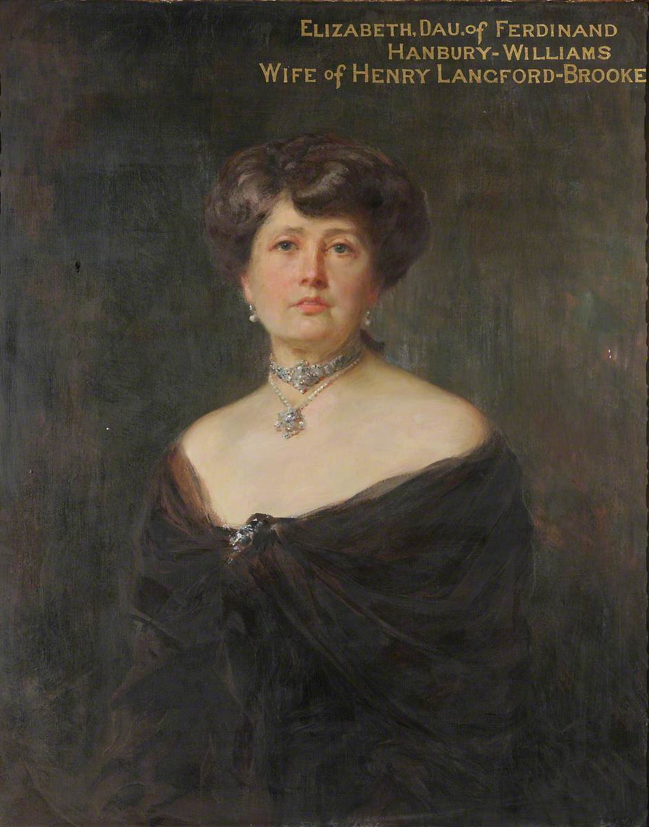 Elizabeth Hanbury-Williams (c.1855–1939), Mrs Henry Langford-Brooke