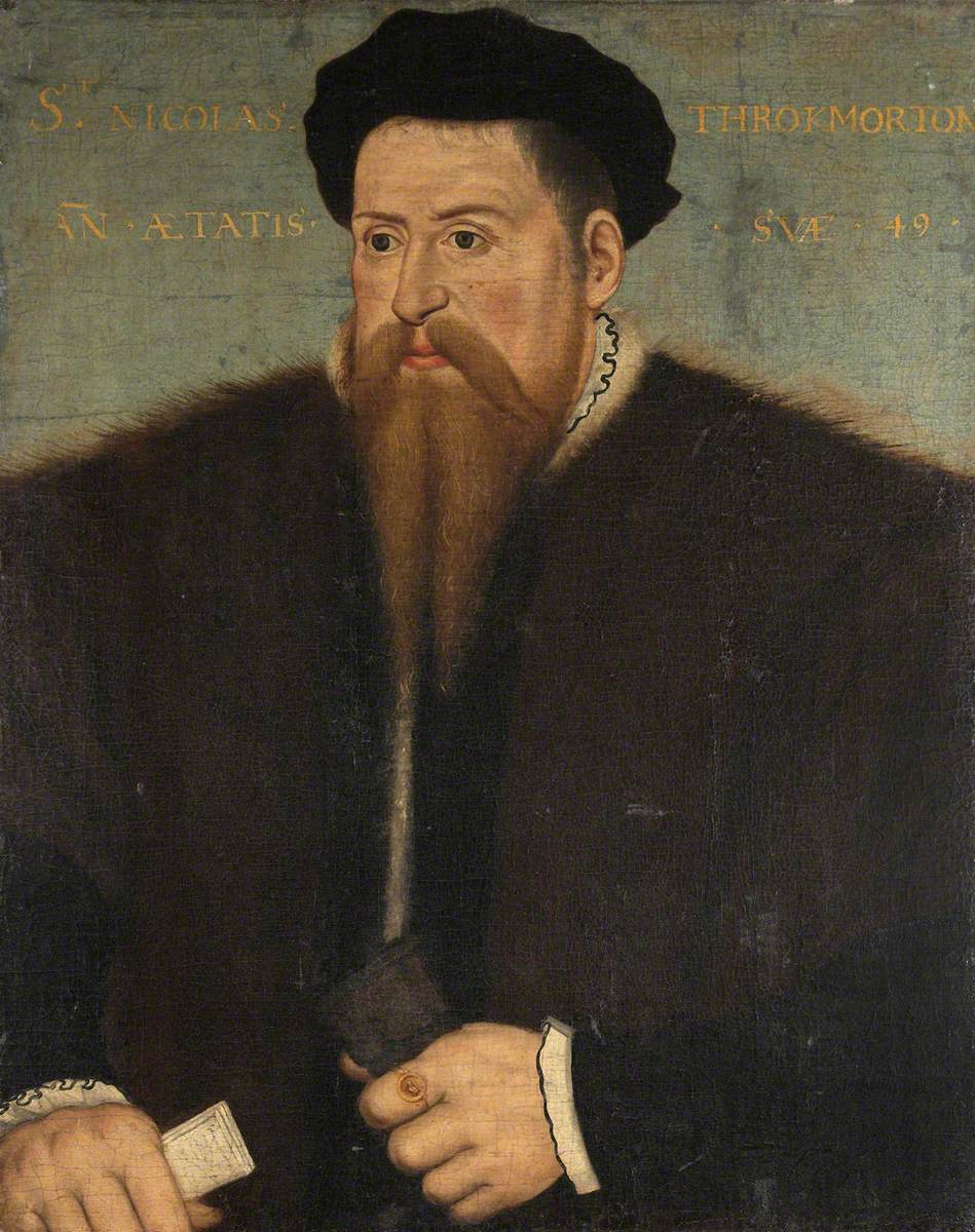 Sir Nicholas Throckmorton (1515–1571), Aged 49 