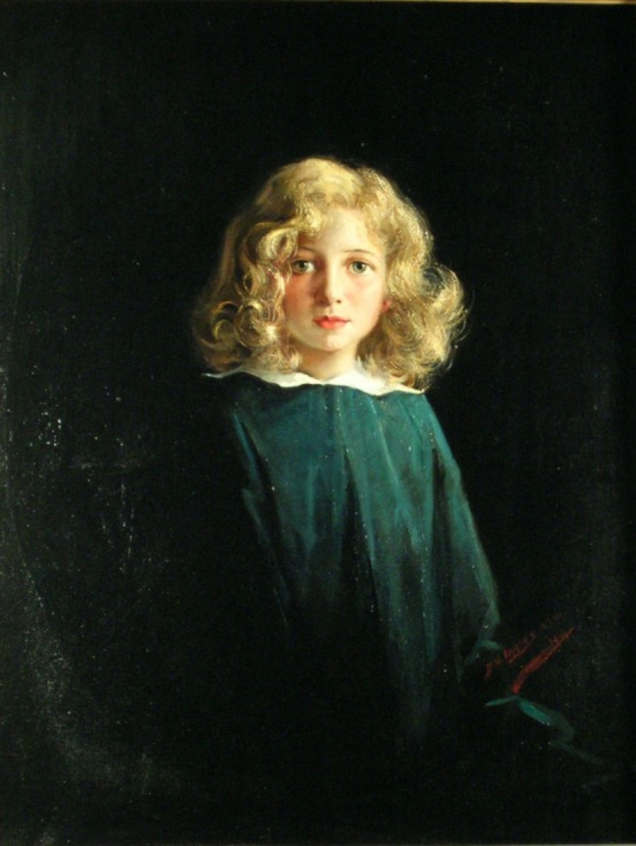 The Honourable Helen Elizabeth Ward (1912–2005), as a Girl