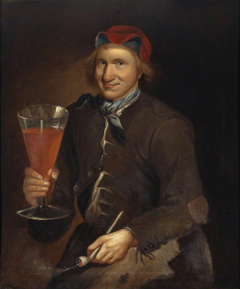 Called 'The Wolryche Fool, with the Dudmaston Ale Glass' (The Wolryche Hunt Servant)