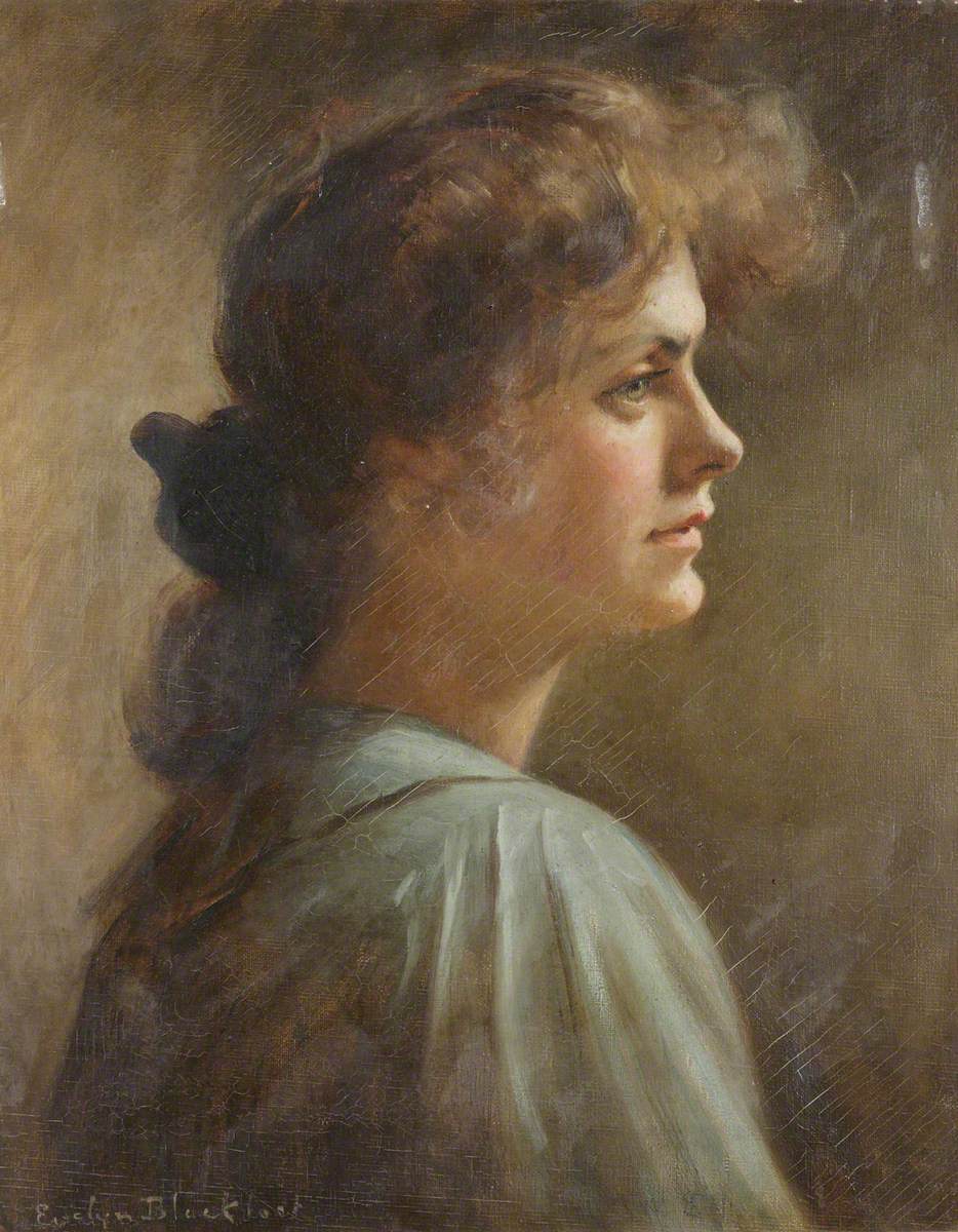 Portrait of an Unknown Young Woman (Olive Mary Wolryche-Whitmore, 1879–1969, Later Mrs Hamilton-Russell?)