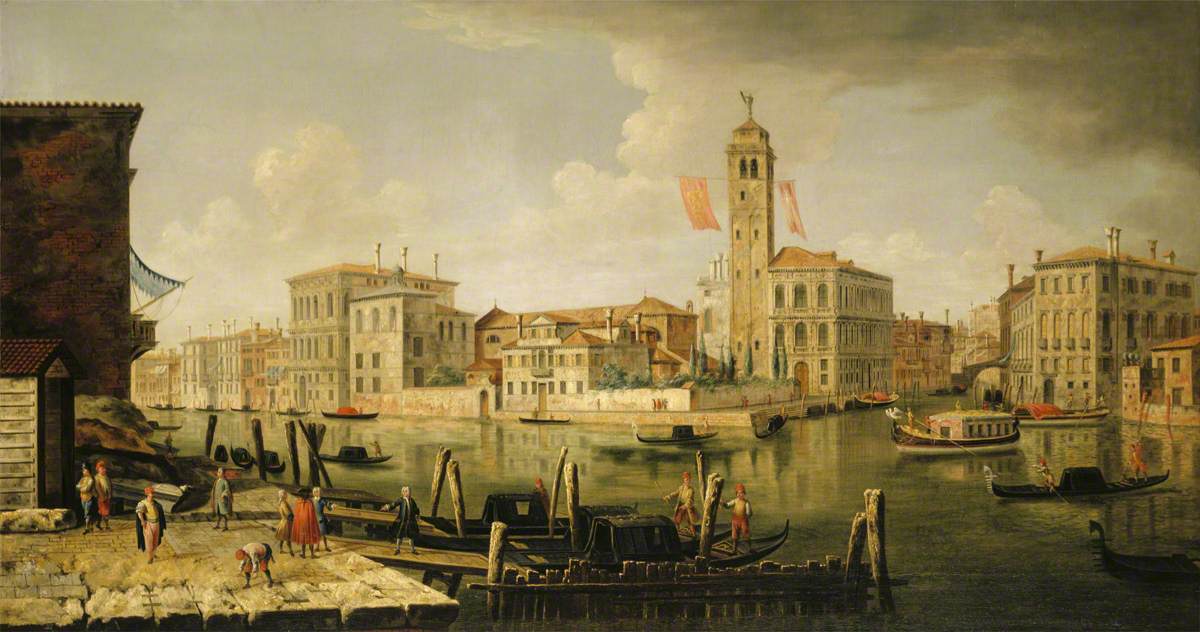 View of the Entrance to the Canareggio, Venice