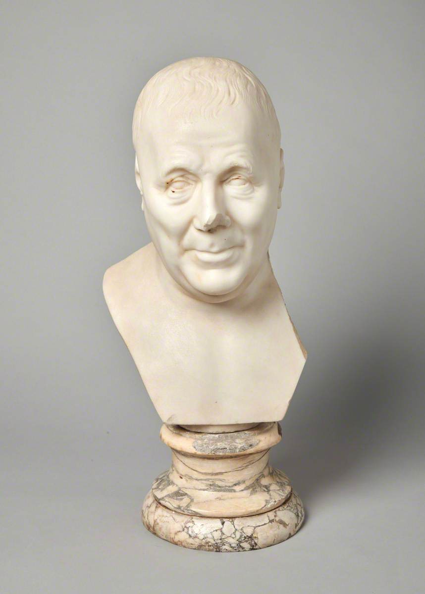 Bust of a Gentleman, Possibly Alexander Stewart (1700–1781), of Ballylawn and Mount Stewart