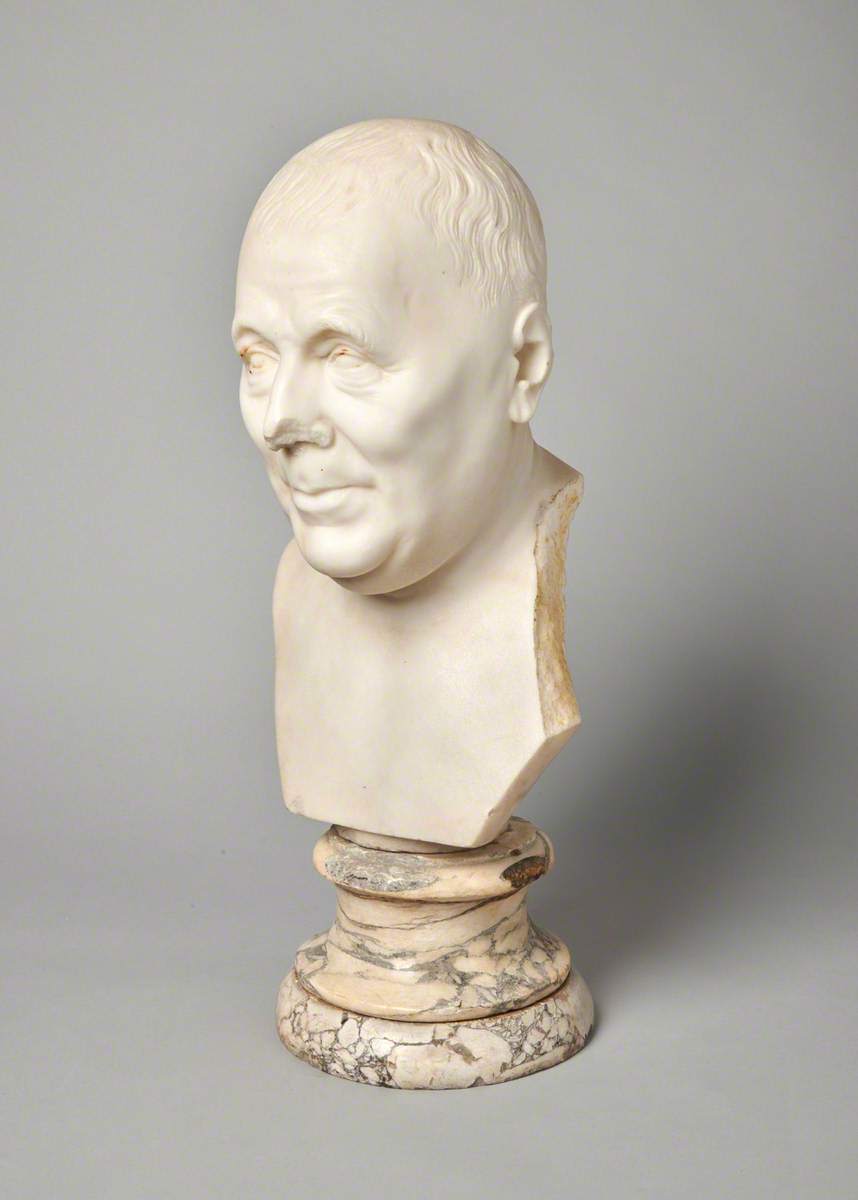 Bust of a Gentleman, Possibly Alexander Stewart (1700–1781), of Ballylawn and Mount Stewart