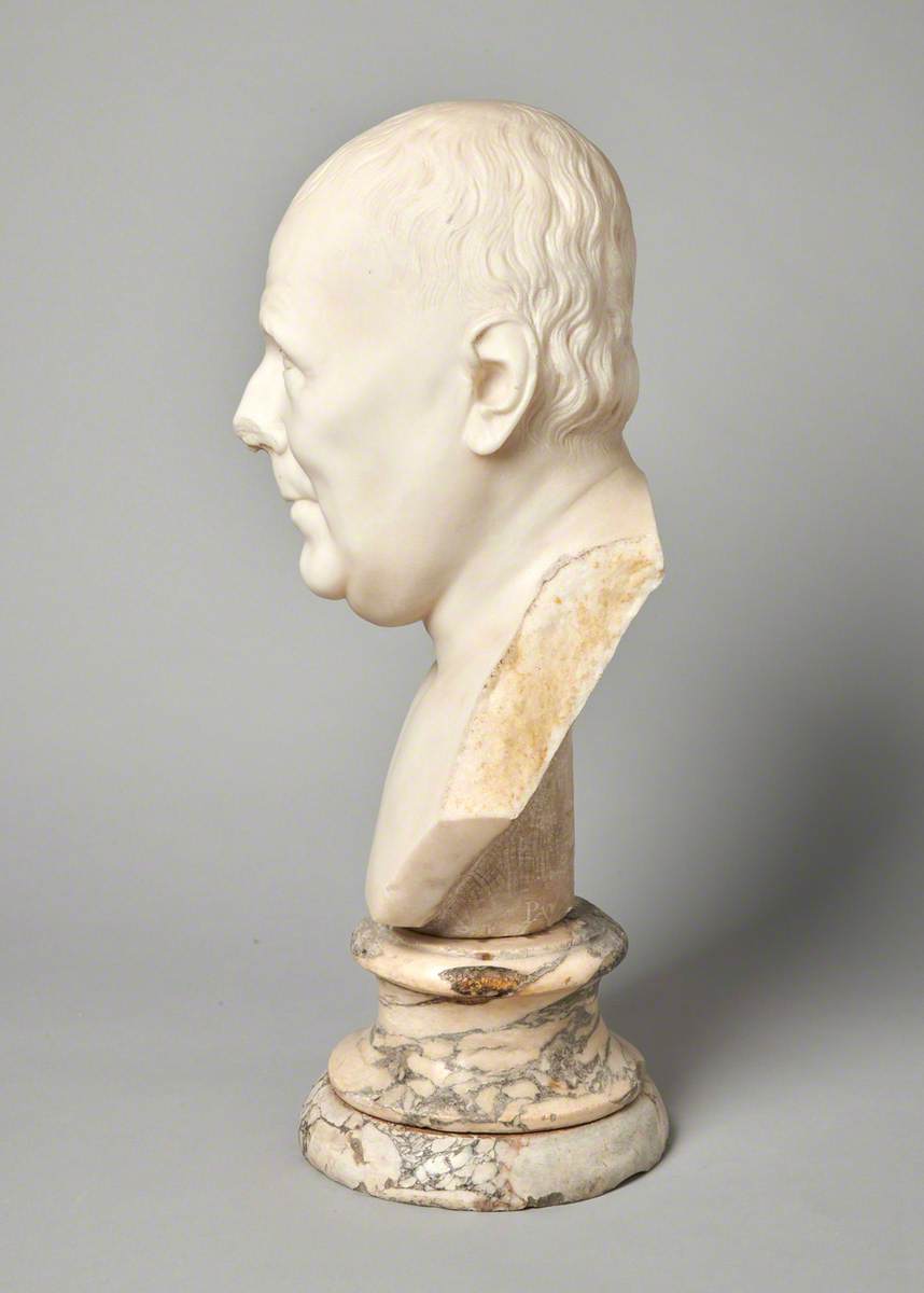 Bust of a Gentleman, Possibly Alexander Stewart (1700–1781), of Ballylawn and Mount Stewart
