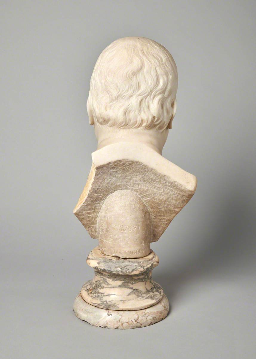Bust of a Gentleman, Possibly Alexander Stewart (1700–1781), of Ballylawn and Mount Stewart