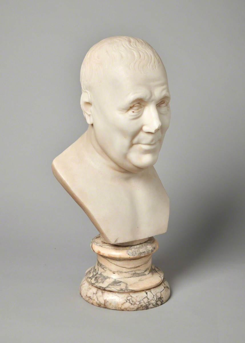 Bust of a Gentleman, Possibly Alexander Stewart (1700–1781), of Ballylawn and Mount Stewart