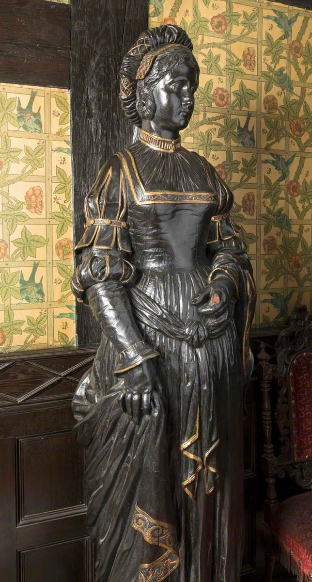 A Woman in Tudor Dress