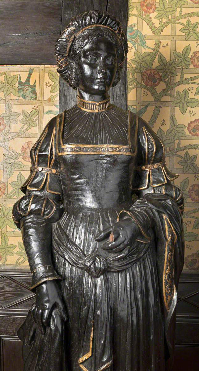A Woman in Tudor Dress