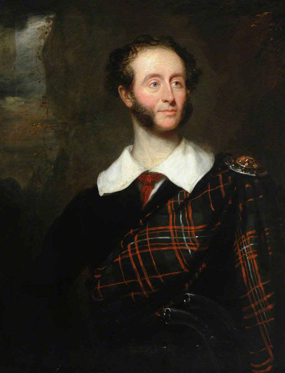 Portrait of an Unknown Gentleman in Tartan