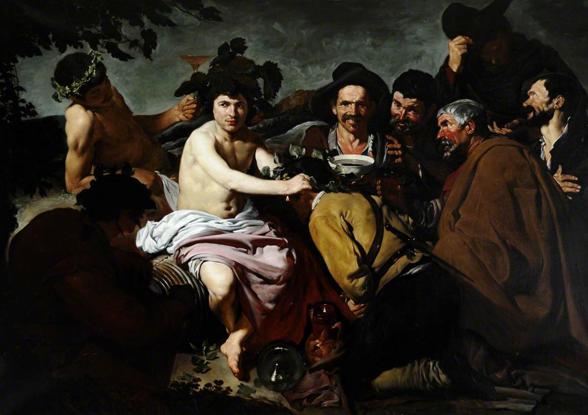 'Los Borrachos' ('The Drunkards'): Bacchus with a Group of Peasants