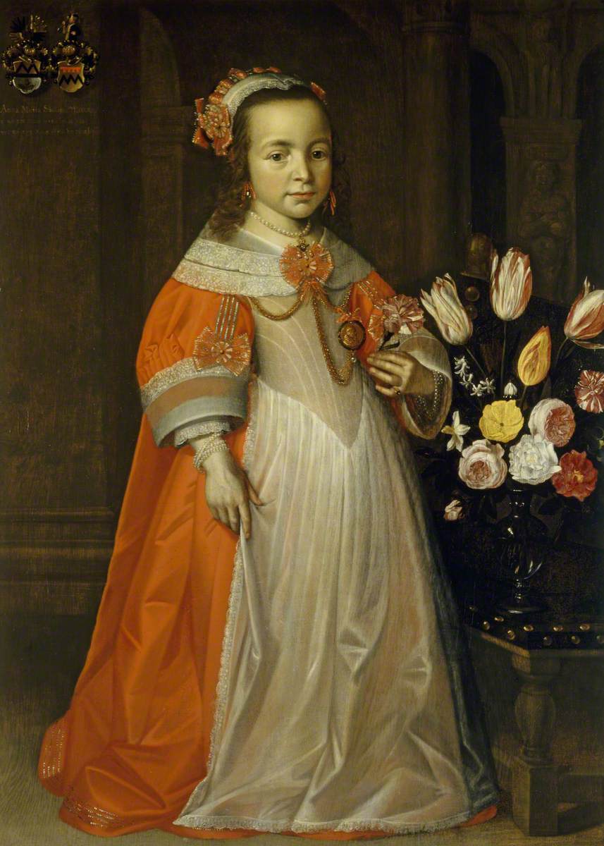 Anna Maria Siedonia Mockels (1624–1650), as a Child