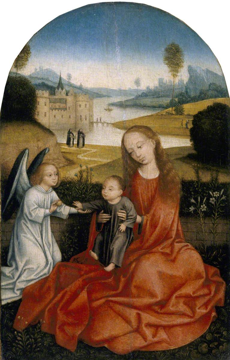 The Madonna and Child with an Angel | Art UK