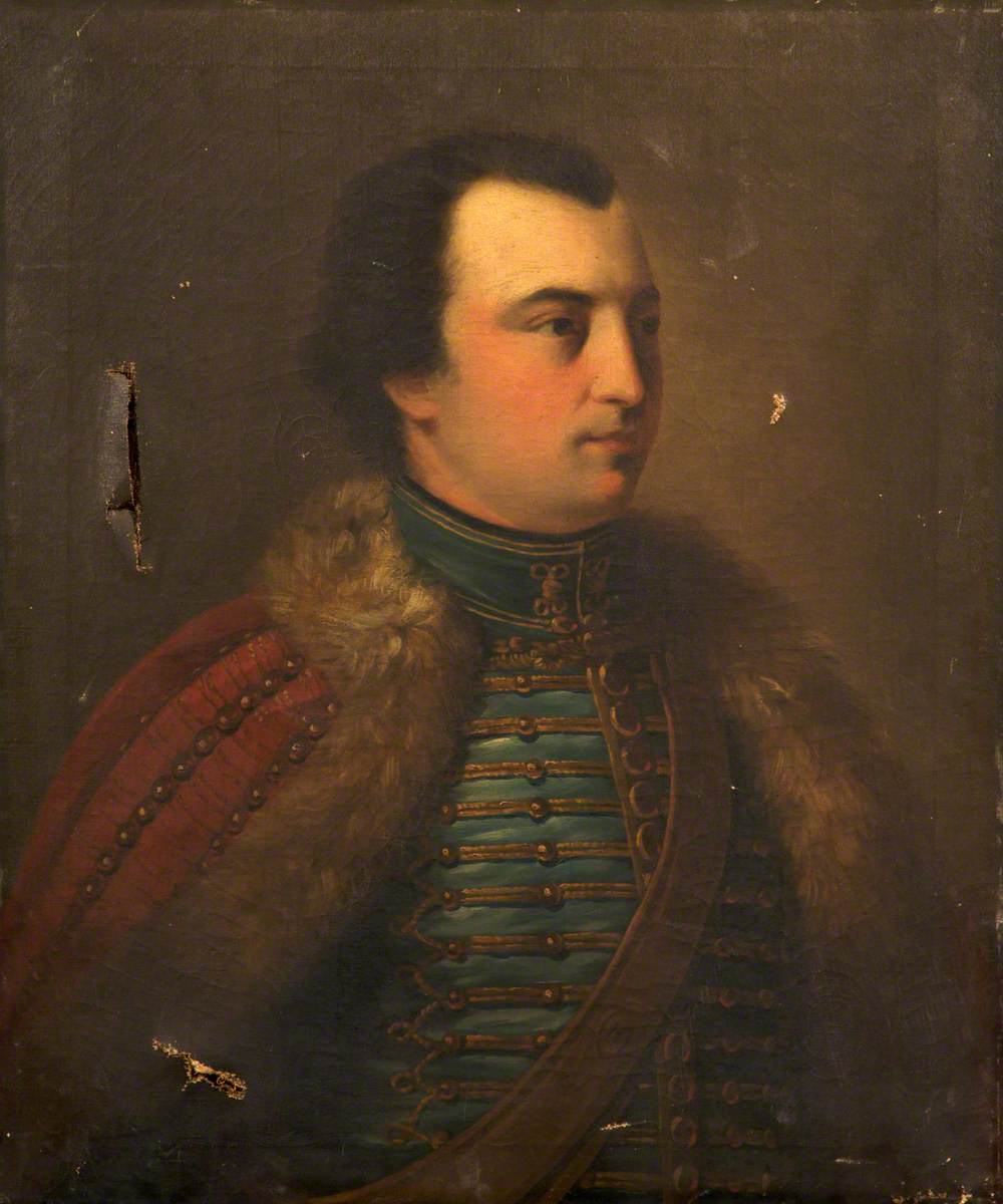Portrait of an Unknown Man in Hussar's Uniform