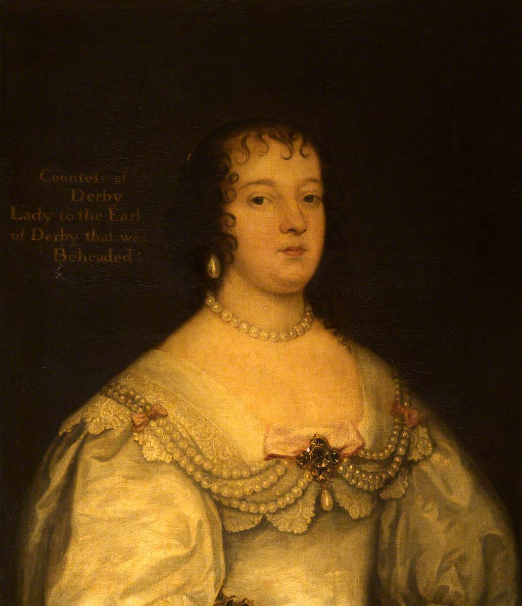 Charlotte de la Trémoïlle (1599–1664), Countess of Derby 