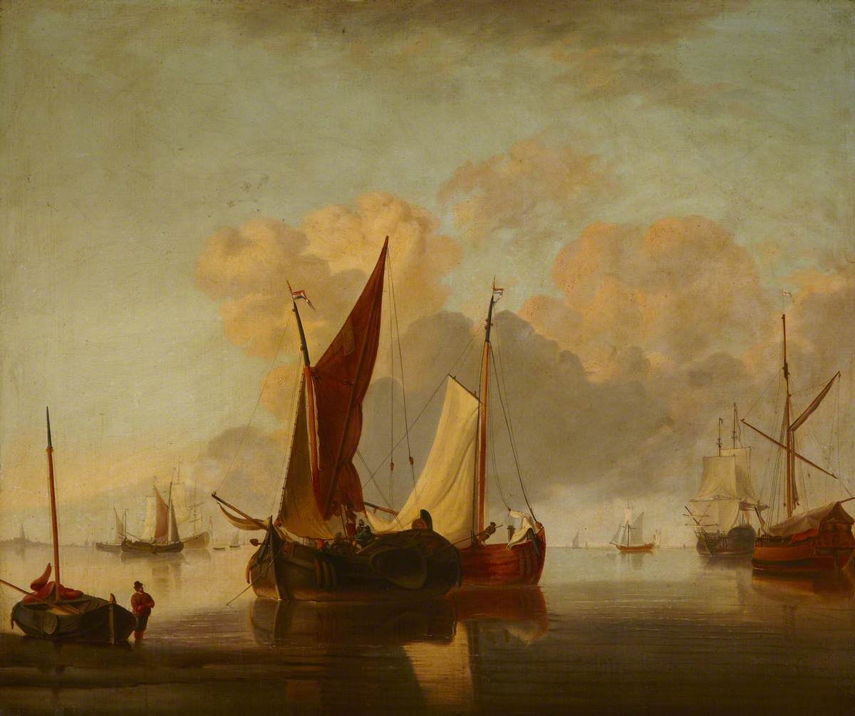 Boats on a Calm Sea
