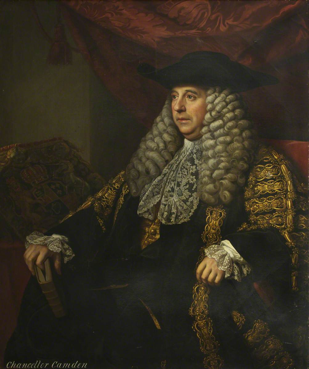 Charles Pratt (1714–1794), 1st Earl Camden, Lord Chancellor