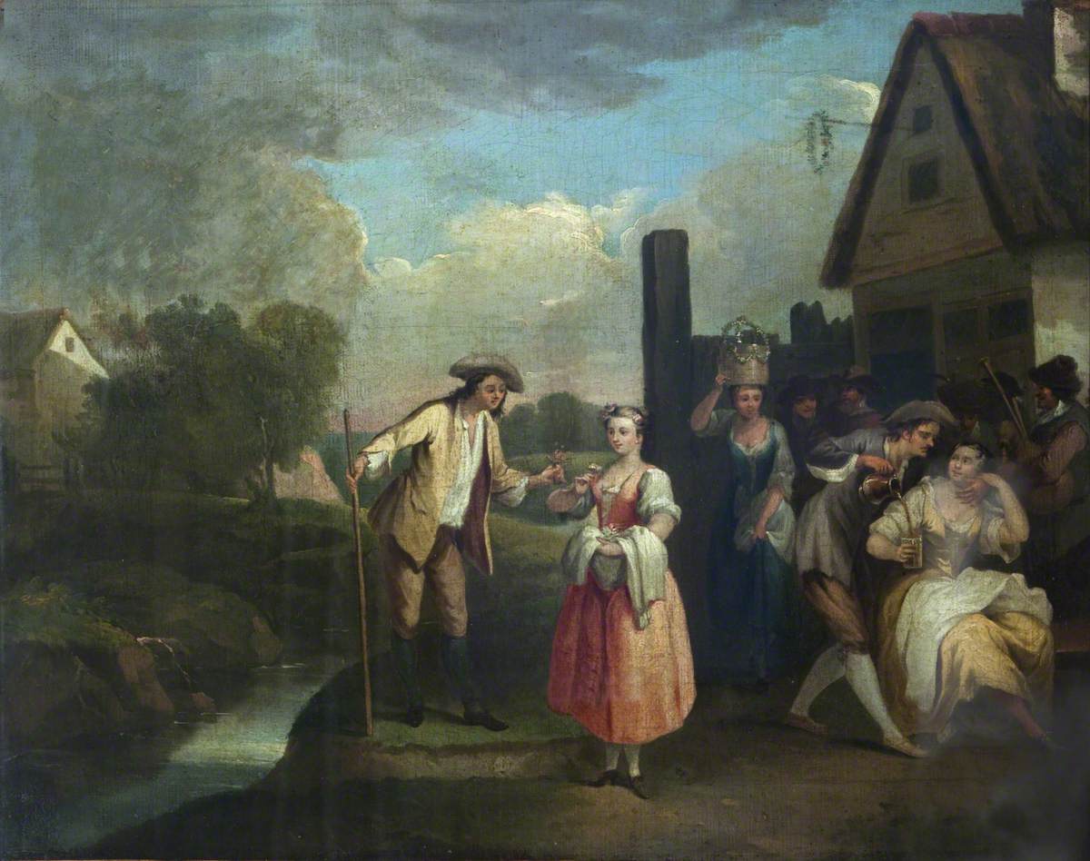 Peasants outside an Inn