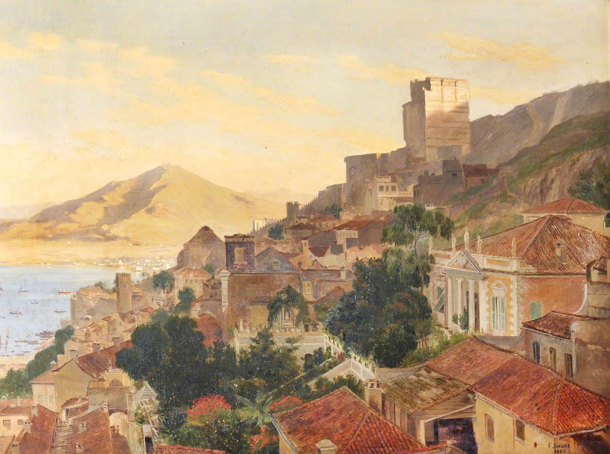 The Moorish Castle at Gibraltar