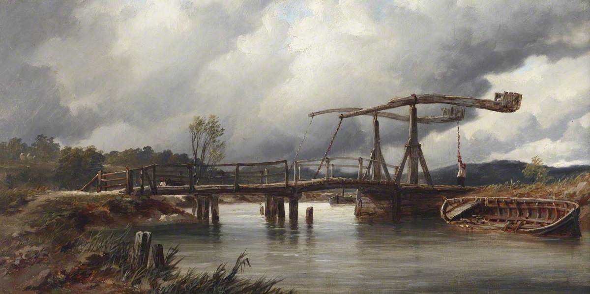 A Swing Bridge on the River Ouse
