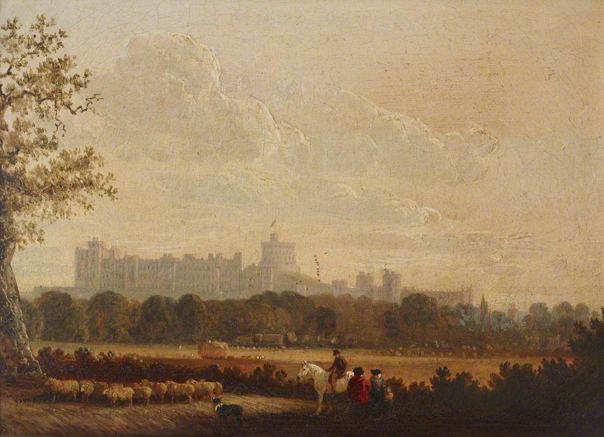 Distant View of Windsor Castle 
