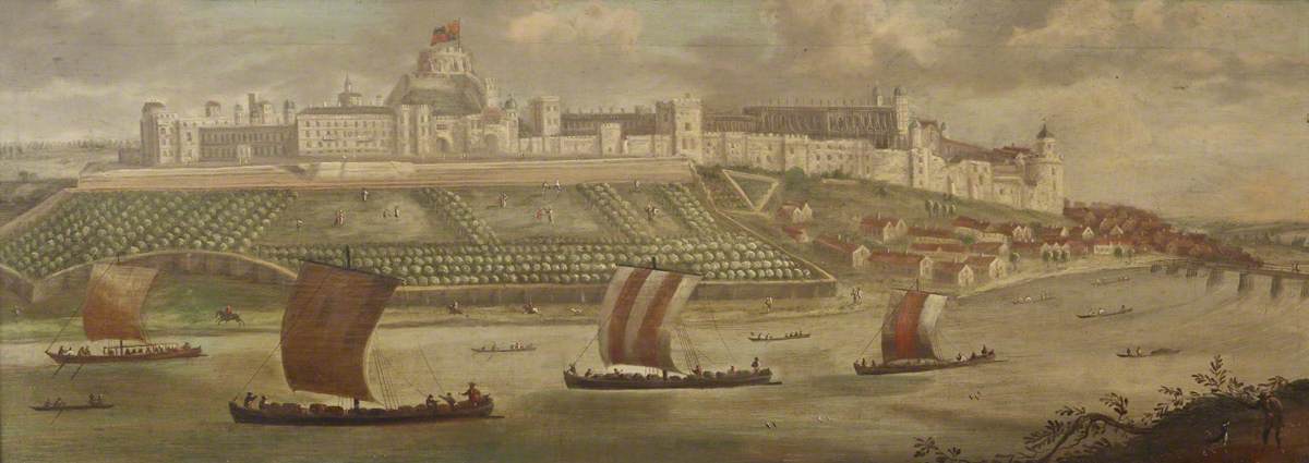 View of Windsor from the River Thames